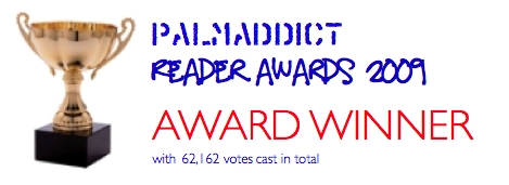 2009 Palm Addict Reader Award