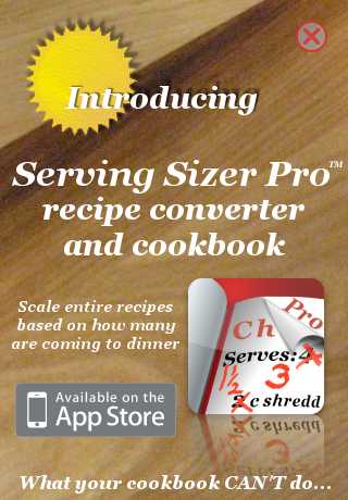 Serving Sizer upsell image
