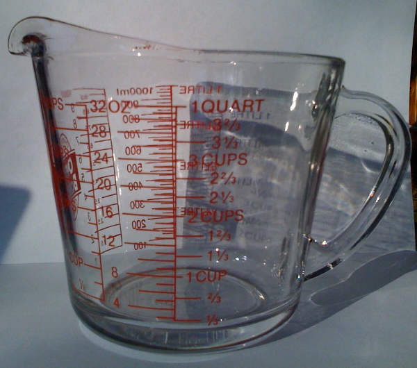 second measuring cup inspiration